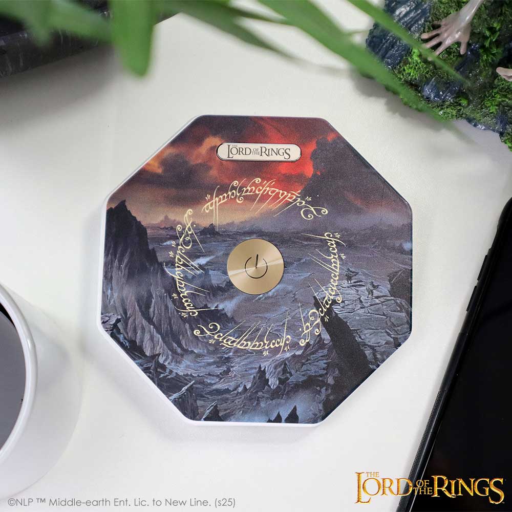 Lord of the Rings Foldable Lamp Rechargeable USB Powered - Shop Lamps And Lighting At Gift Moments - 2