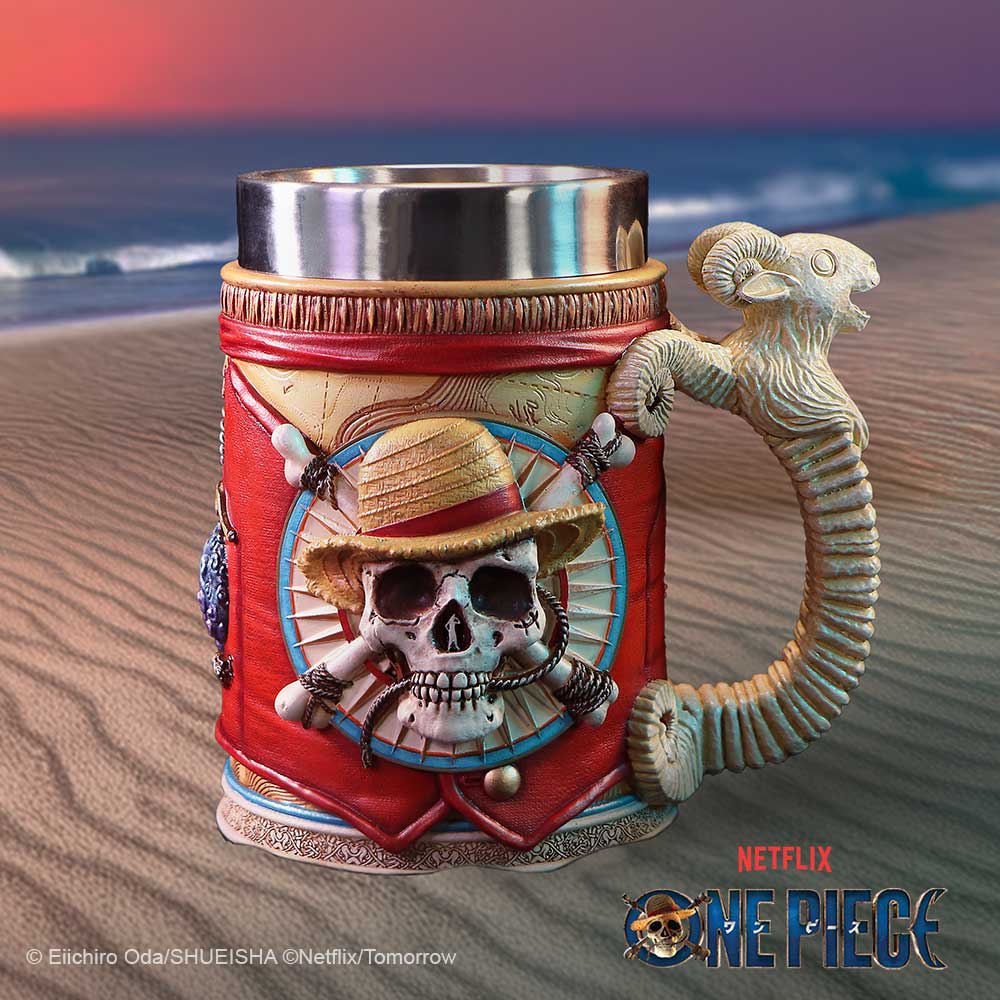 One Piece Luffy Tankard 15.5cm - Shop Tankards At Gift Moments - 1