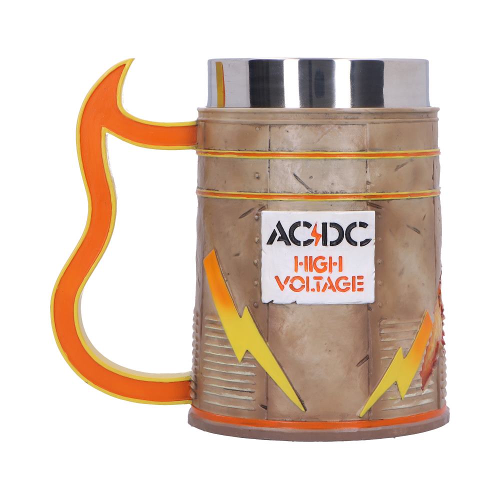 ACDC High Voltage Tankard 15.5cm - Shop Tankards At Gift Moments - 4