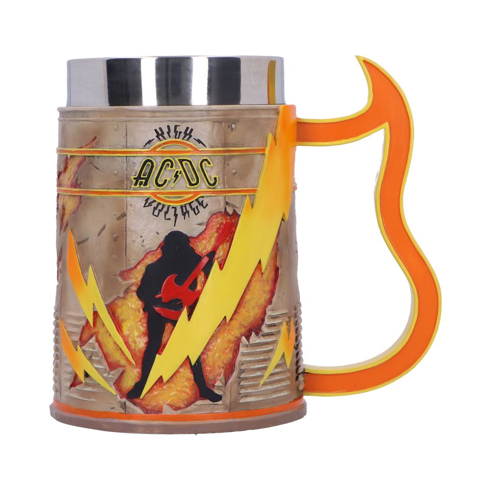 ACDC High Voltage Tankard 15.5cm - Shop Tankards At Gift Moments - 2
