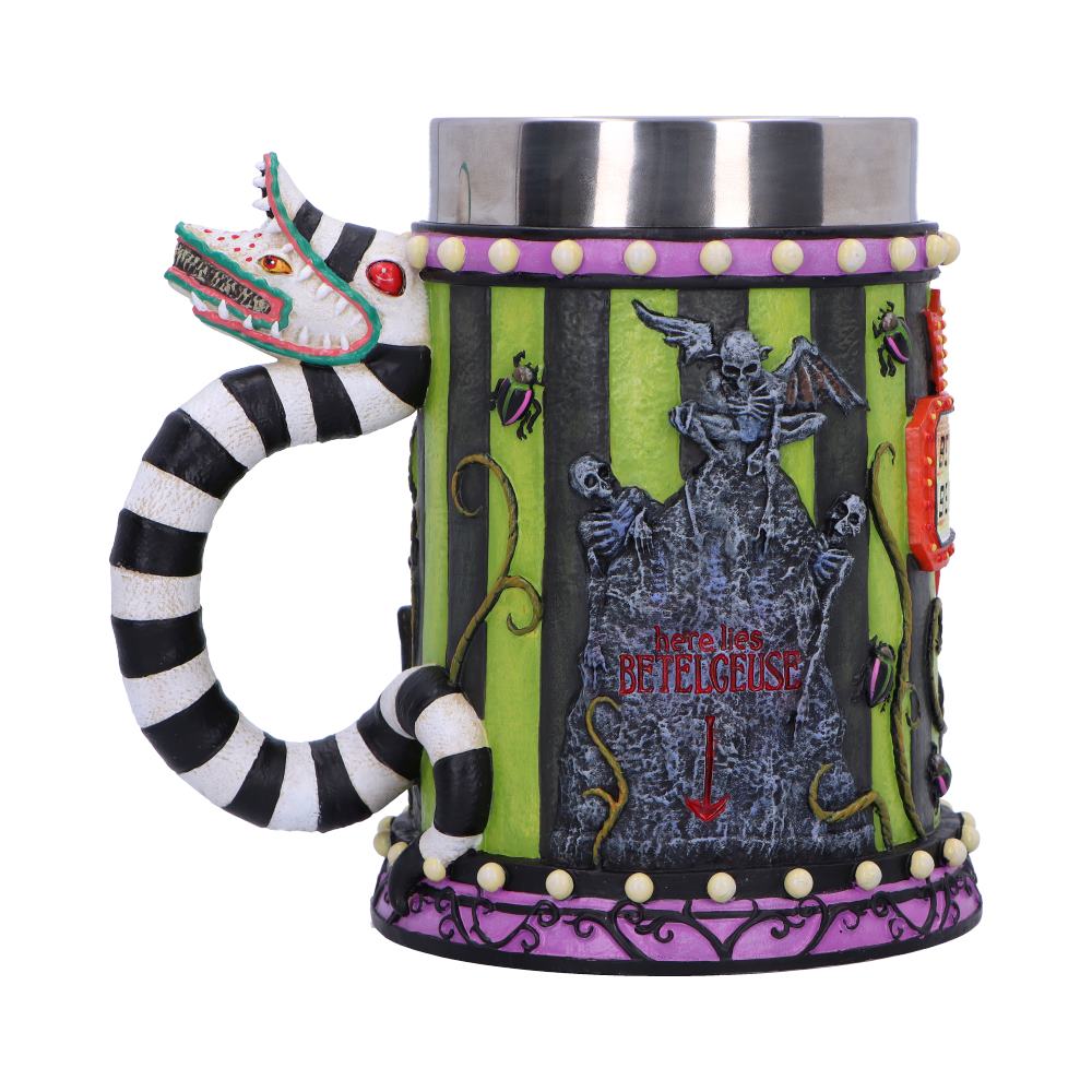 Beetlejuice Tankard 15.5cm - Shop Tankards At Gift Moments - 4
