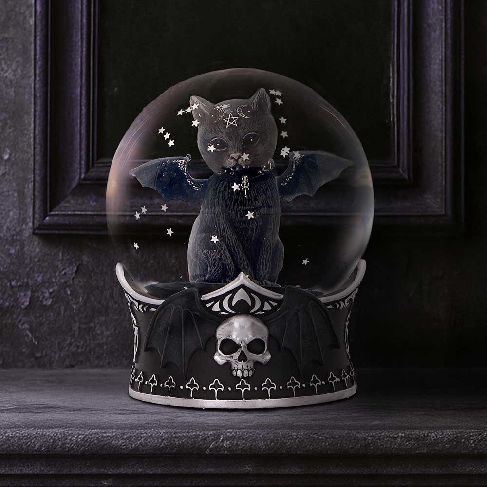 Cule Cuties Malpuss Snow Globe 13cm - Shop Snow Globes At Gift Moments - 1