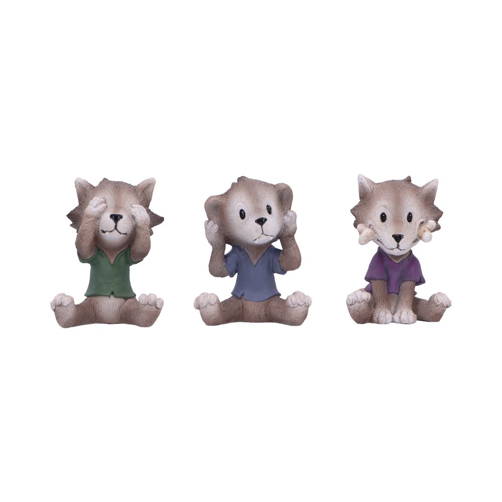Three Wise Werewolf Collectible Figurines 7.5cm - Shop Figurines Small (Under 15cm) At Gift Moments - 2