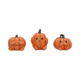 Three Wise Pumpkin Collectible Figurines 8cm