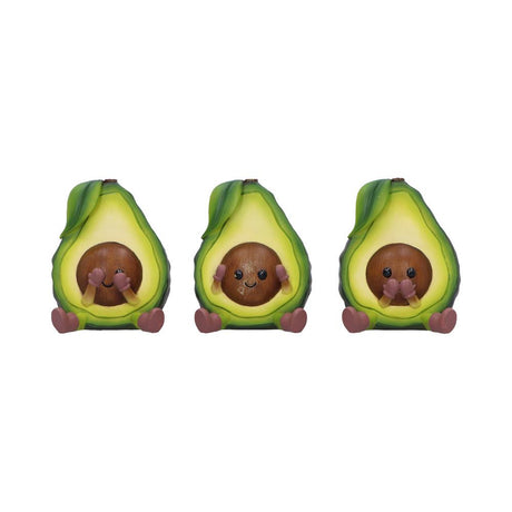 Three Wise Avocado Collectible Figurines 8.5cm - Shop Figurines Small (Under 15cm) At Gift Moments - 2