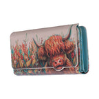 Highland Cow Embossed Purse 10cm - Shop Purses At Gift Moments - 3