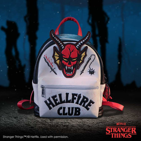 Stranger Things Hellfire Club Backpack 28cm - Shop Bags At Gift Moments - 1