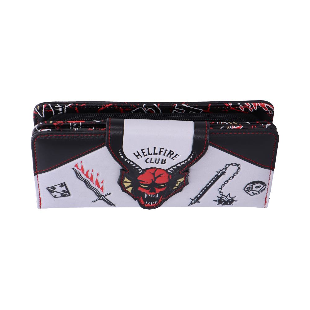 Stranger Things Hellfire Club Embossed Purse 10.5cm - Shop Bags & Purses At Gift Moments - 3