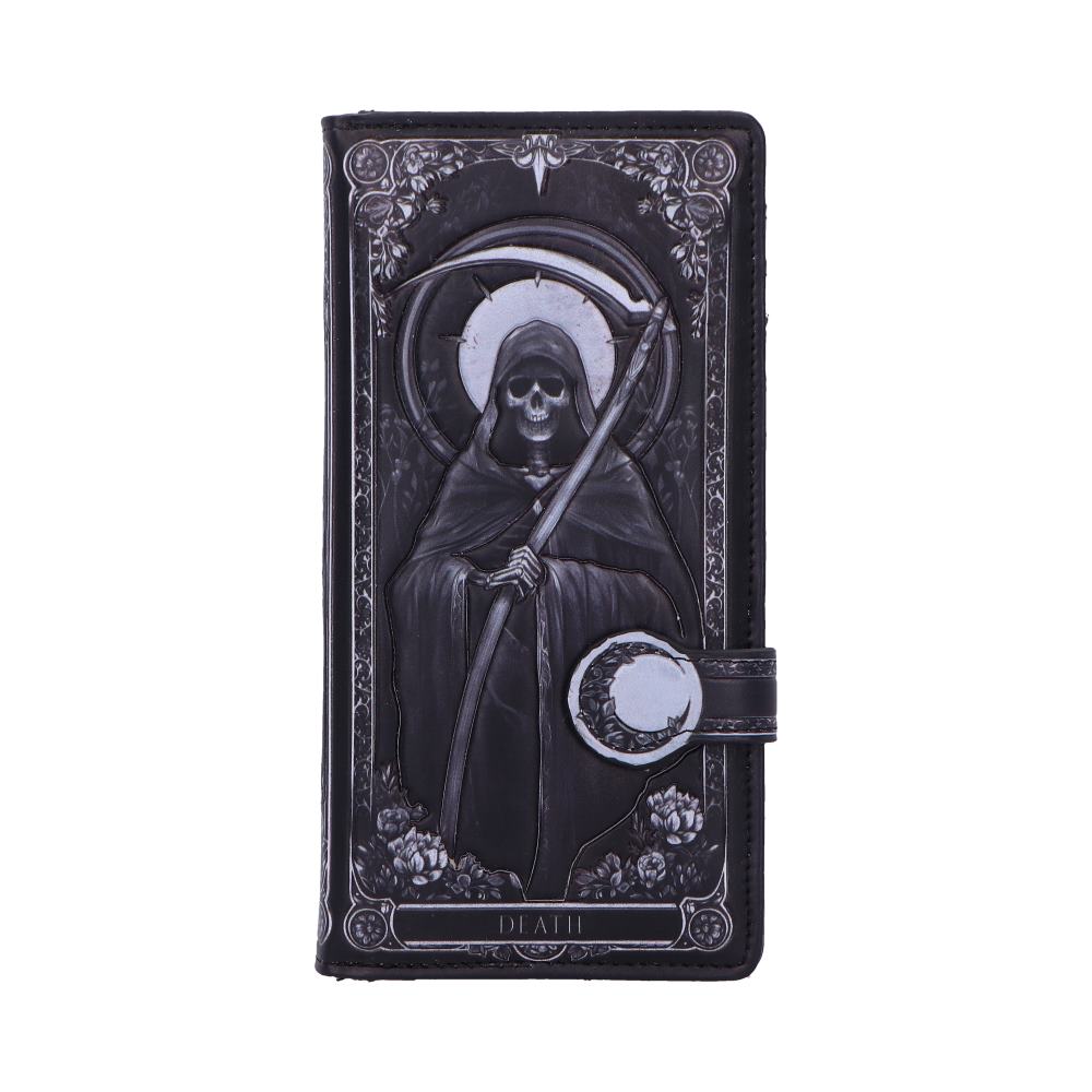 Skeleton Tarot Embossed Purse - Shop Purses At Gift Moments - 2