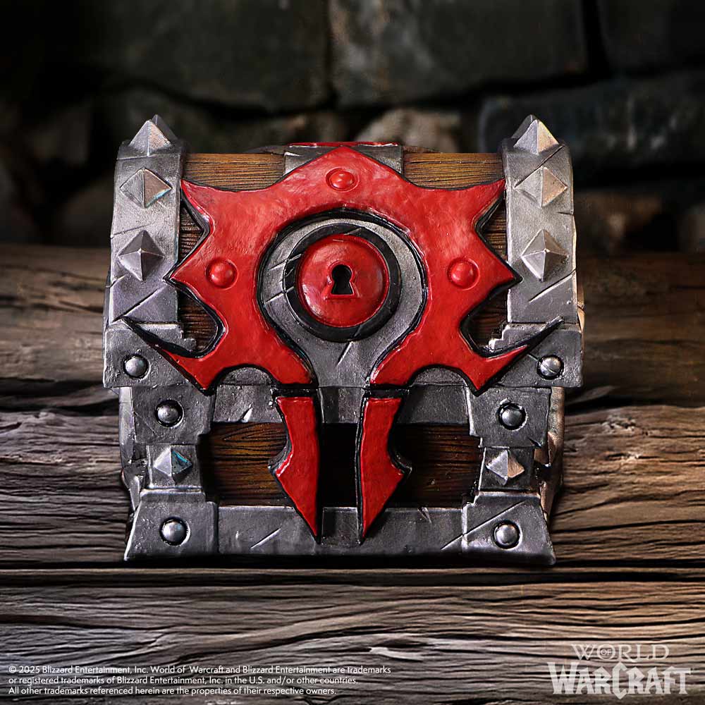 World of Warcraft Horde War Chest Box 10.7cm - Shop Storage At Gift Moments - 1