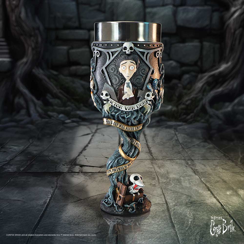 Corpse Bride - Your Cup Will Never Be Empty Vow Goblet 21cm - Shop Goblets & Chalices At Gift Moments - 1