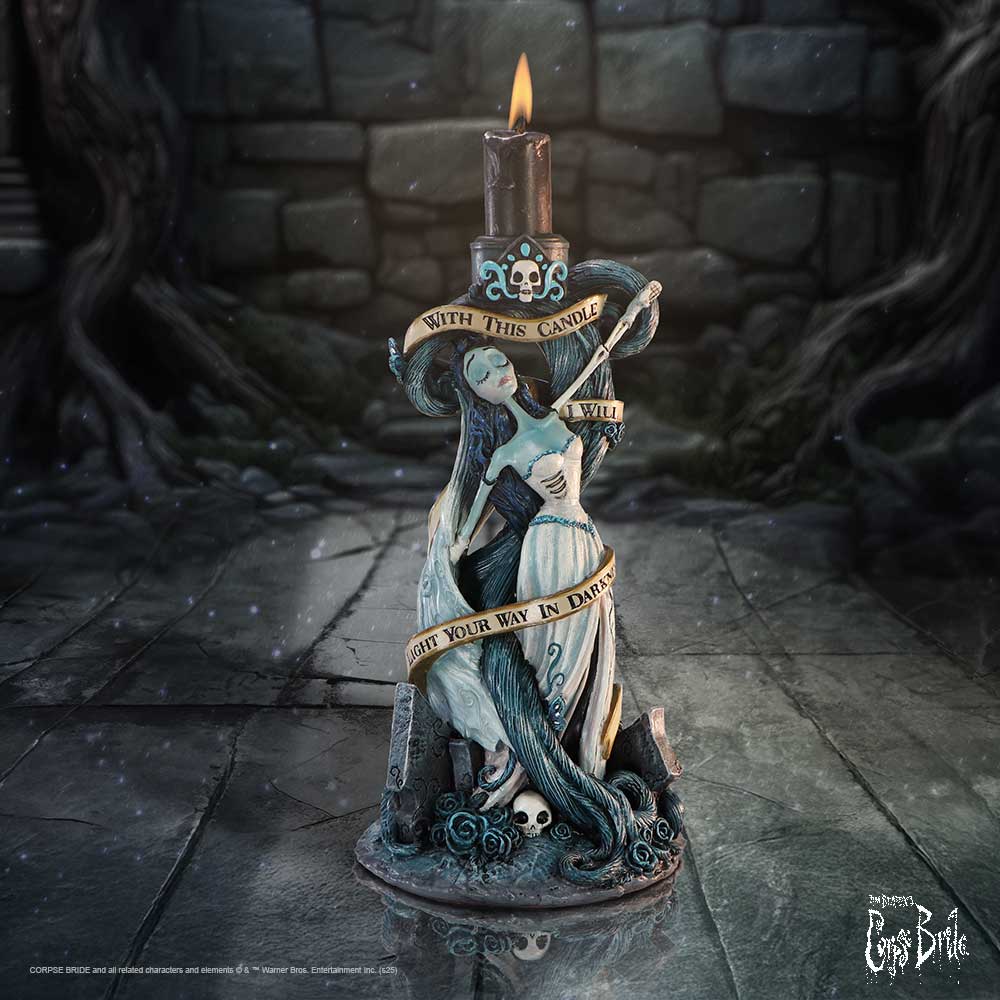Corpse Bride - With This Candle Vow Candle Holder 19cm