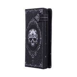 Baroque Skull Embossed Purse 18.5cm