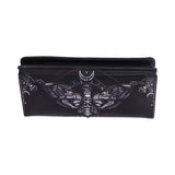 Deaths Head Moth Embossed Purse 9.5cm