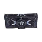 Triple Moon Embossed Purse 9.5cm