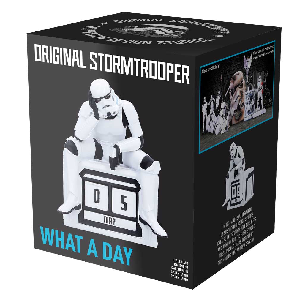 Stromtrooper What A Day Perpetual Calendar