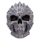 Scaled Remains Skull Figurine
