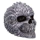 Scaled Remains Skull Figurine