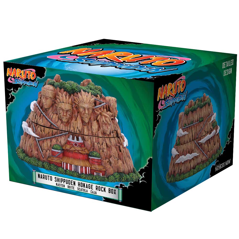 Naruto Hokage Rock Trinket Box 12cm