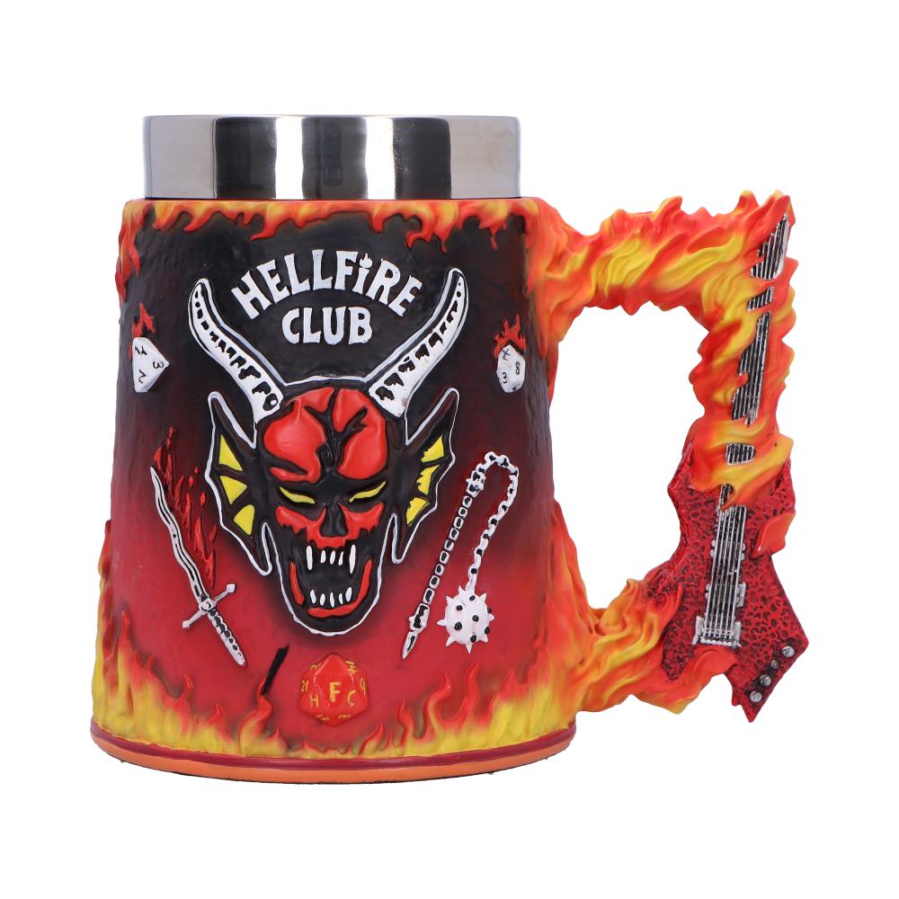 Stranger Things Hellfire Club Tankard 15.5cm - Shop Tankards At Gift Moments - 2