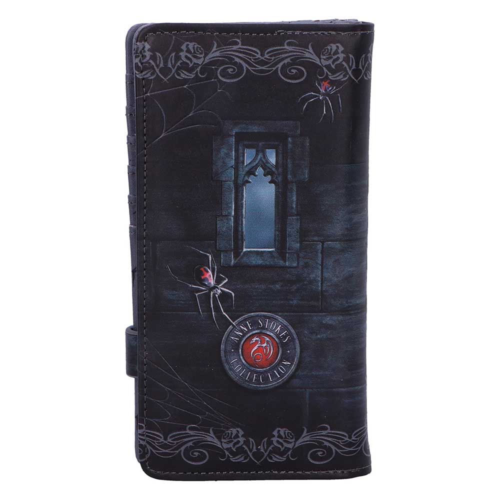Aracnafaria Embossed Purse by Anne Stokes