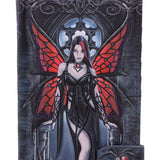 Aracnafaria Embossed Purse by Anne Stokes