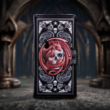 Skull Embrace Embossed Purse by Anne Stokes - Shop Purses At Gift Moments - 1