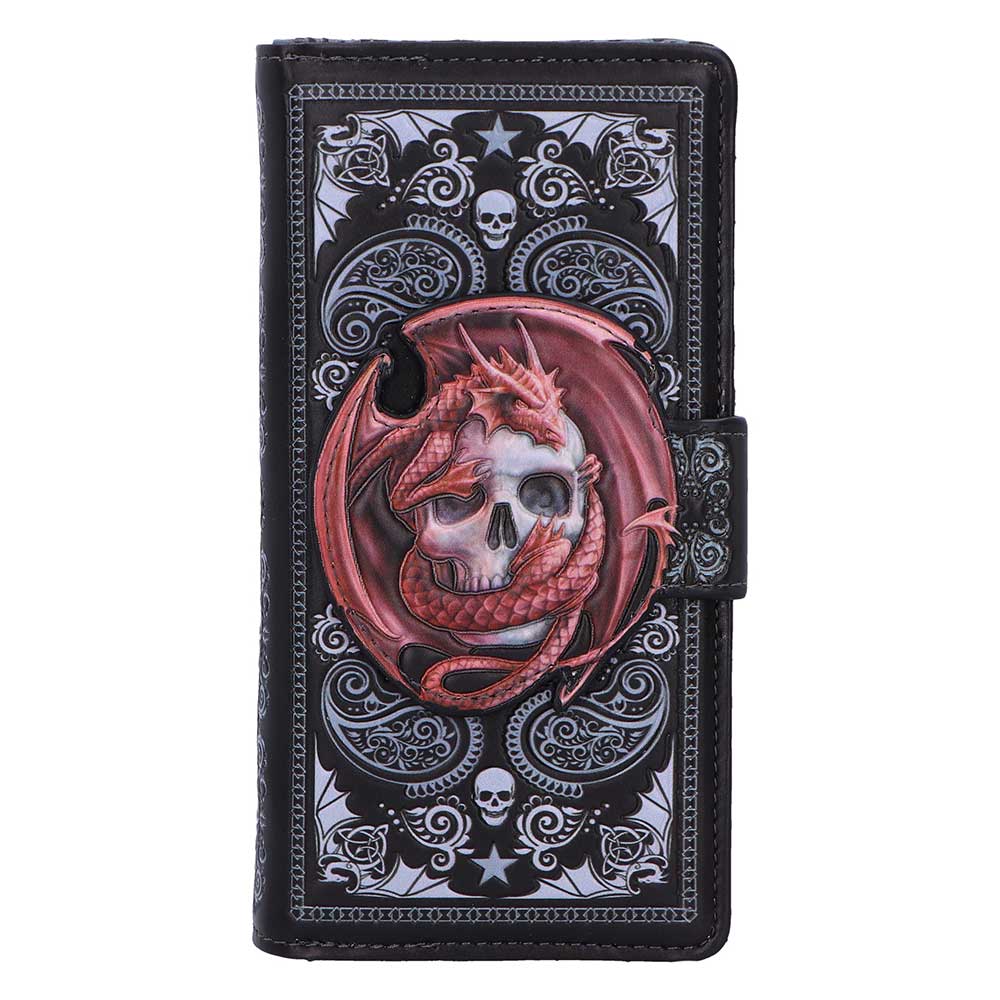 Skull Embrace Embossed Purse by Anne Stokes - Shop Purses At Gift Moments - 2
