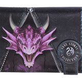 Unzipped Dragon Embossed Purse by Anne Stokes