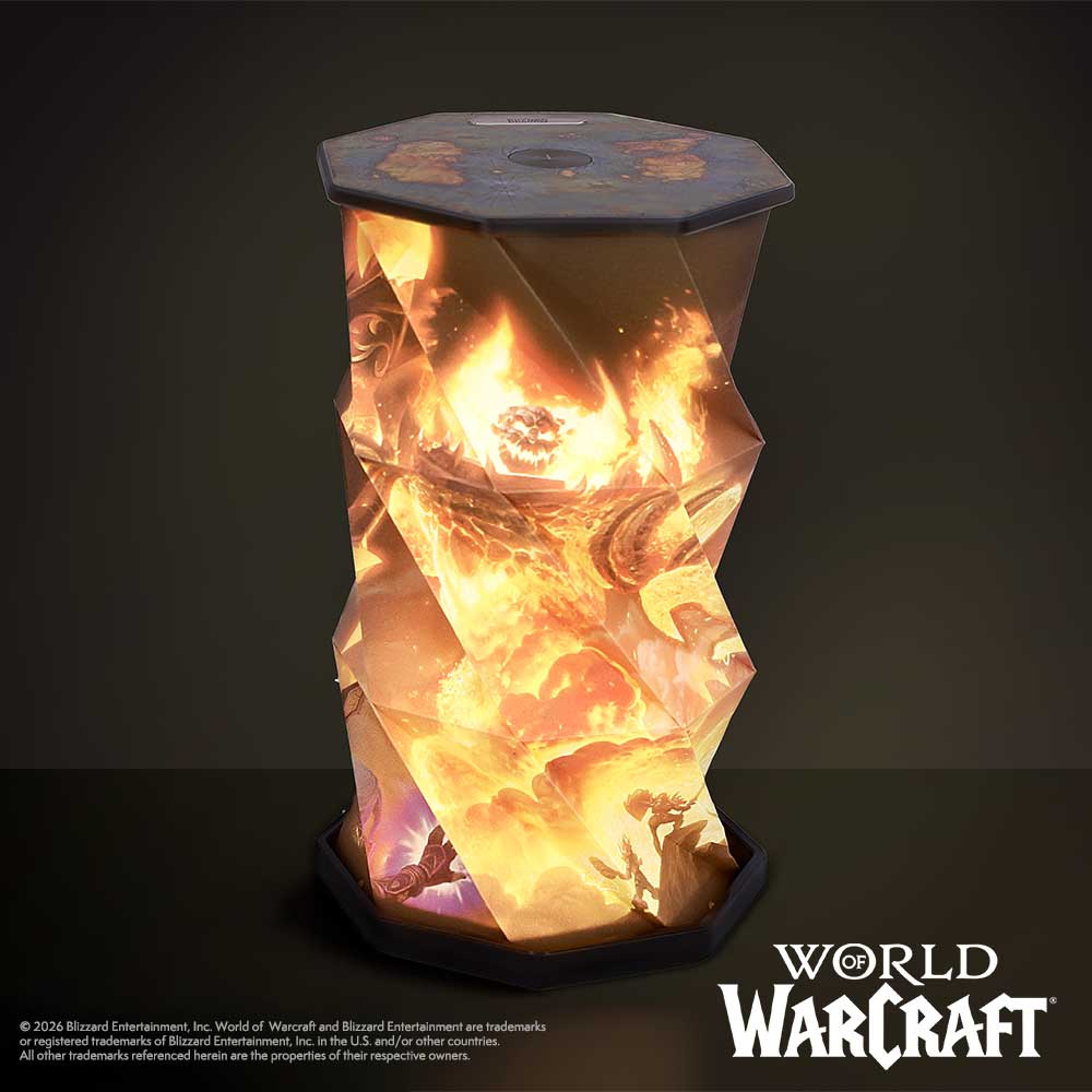World of Warcraft Ragnaros Rechargeable Foldable Lamp