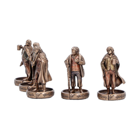 The Lord of the Rings: The Hobbits of the Shire Figurine Set 7.2cm - Shop Figurines Small (Under 15cm) At Gift Moments