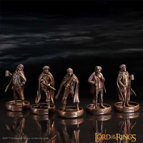 The Lord of the Rings: The Hobbits of the Shire Figurine Set 7.2cm - Shop Figurines Small (Under 15cm) At Gift Moments