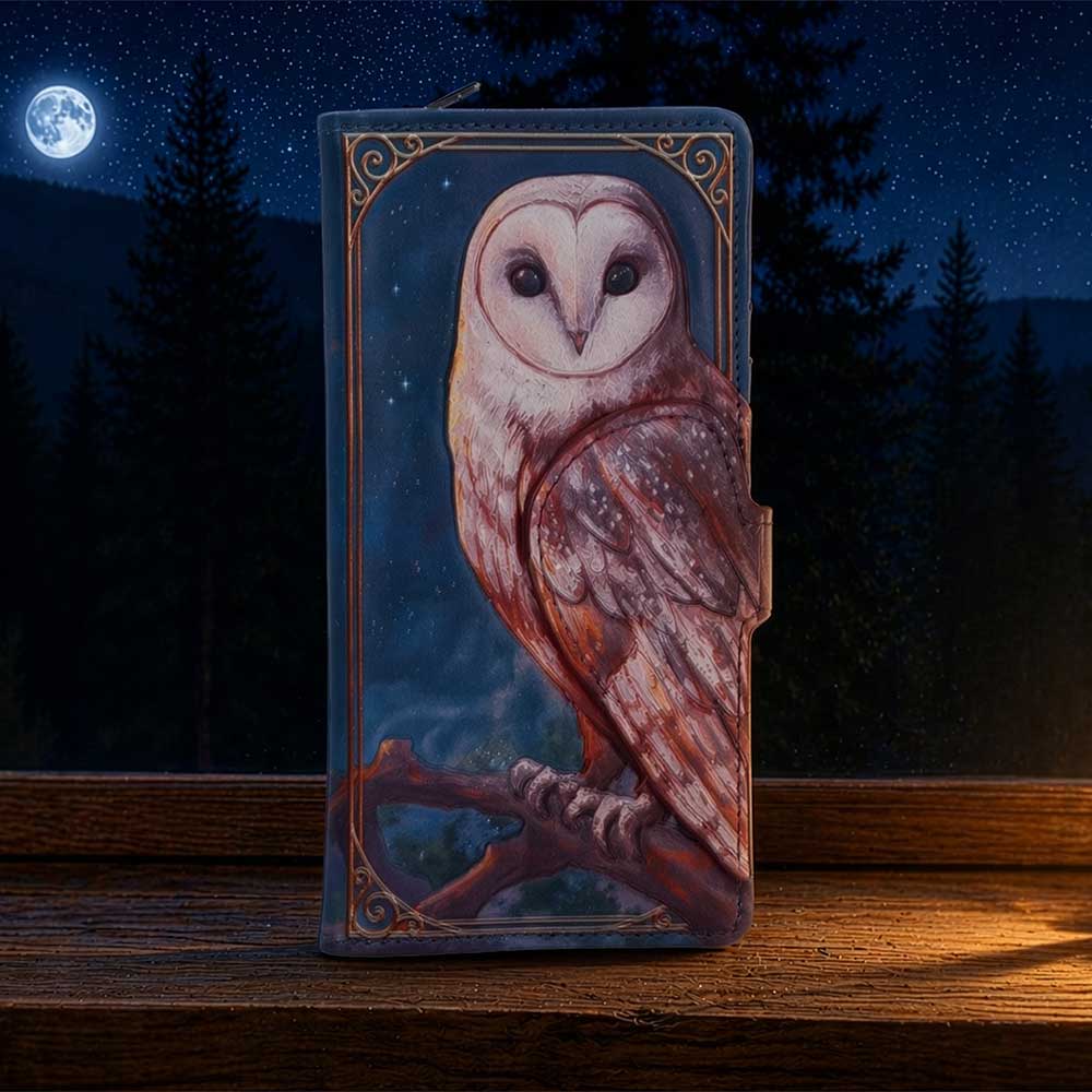 Moon Flight Embossed Purse 18.5cm - Shop Purses At Gift Moments - 1
