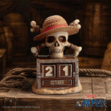 One Piece Luffy Jolly Roger Perpetual Calendar 15.8cm - Shop Calendars At Gift Moments - 1