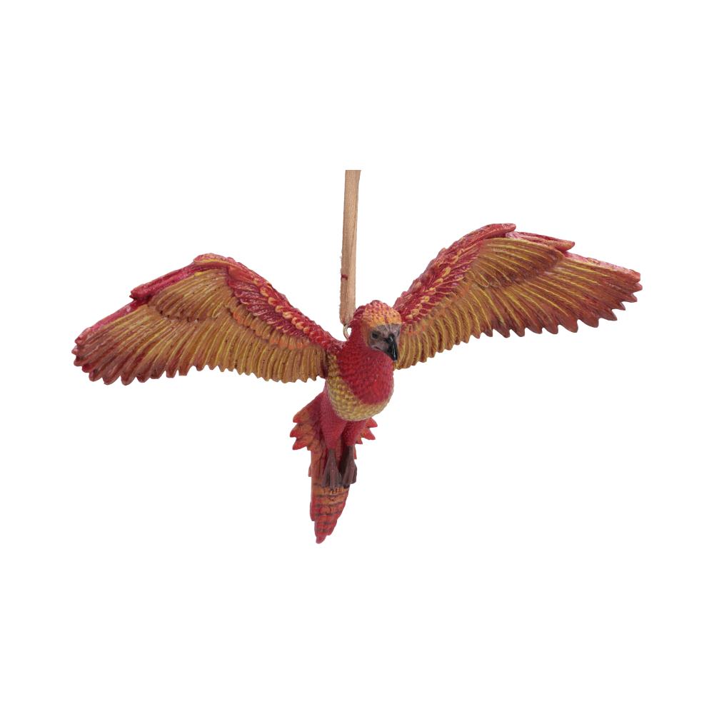 Harry Potter Fawkes in Flight Hanging Ornament 8.2cm - Shop Hanging Decorations At Gift Moments - 5
