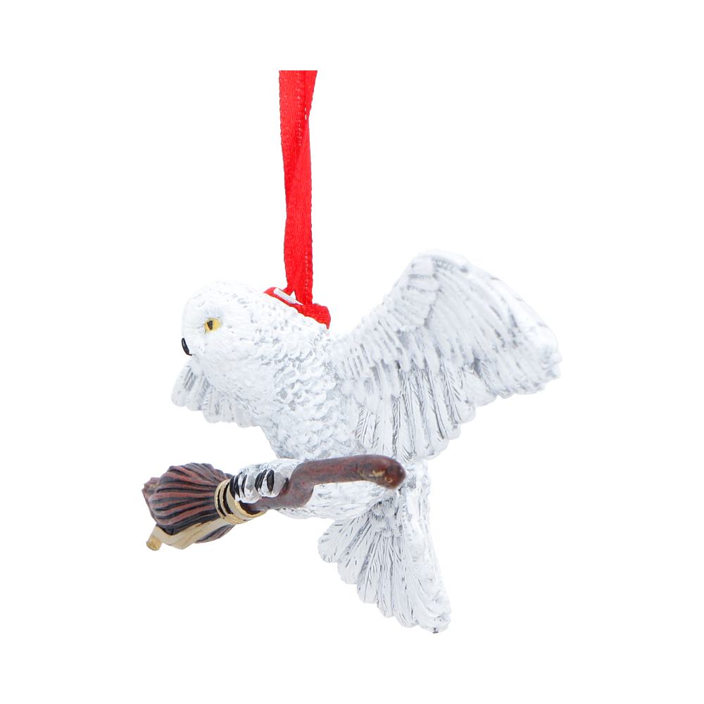 Harry Potter Hedwig In Flight Hanging Ornament 5.4cm - Shop Hanging Decorations At Gift Moments - 3