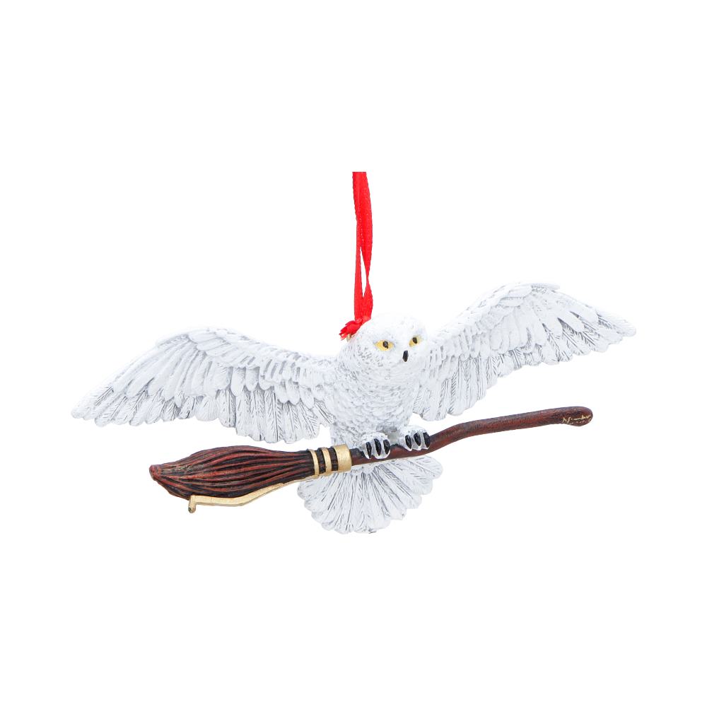 Harry Potter Hedwig In Flight Hanging Ornament 5.4cm - Shop Hanging Decorations At Gift Moments - 4