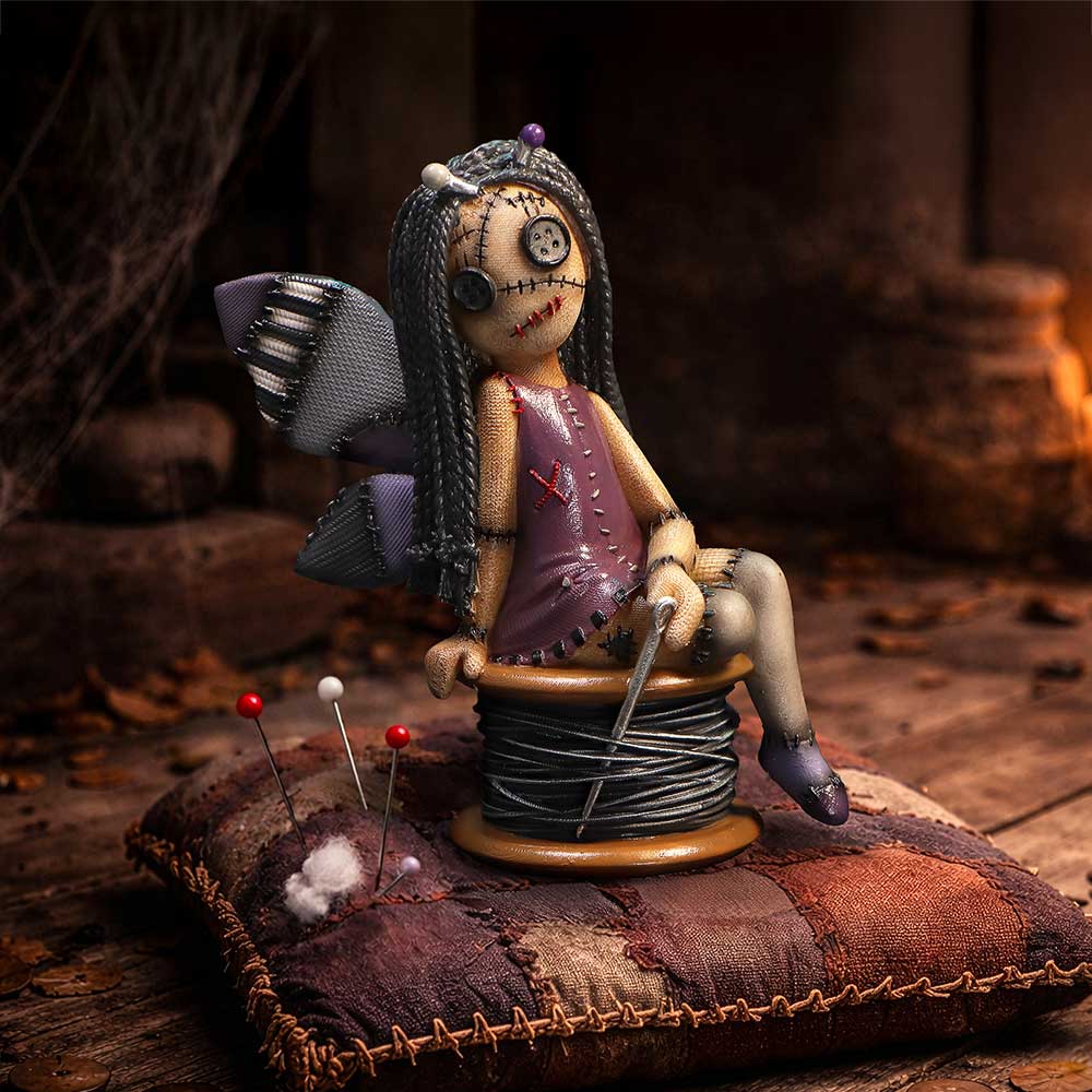 The Stitchlings Stitchy Belle Voodoo Figurine 11.4cm - Shop Figurines Small (Under 15cm) At Gift Moments - 1