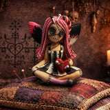 The Stitchlings Pinny Thimble Voodoo Figurine 9.7cm - Shop Figurines Small (Under 15cm) At Gift Moments - 1