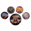 Back To The Future Button Badge Set - Shop Badges At Gift Moments - 2