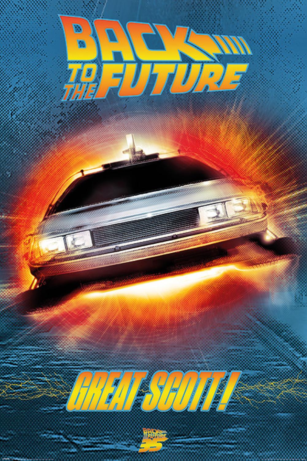 Back To The Future Poster Great Scott! 233: 1 - Posters By Back To The Future