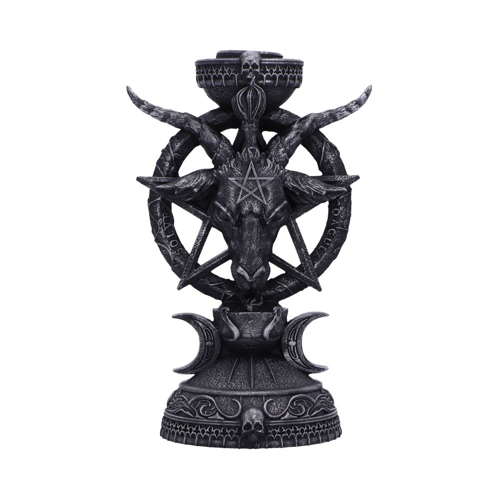 Baphomet Candle Holder 15.5cm: 4 - Candles & Holders By NN Designs