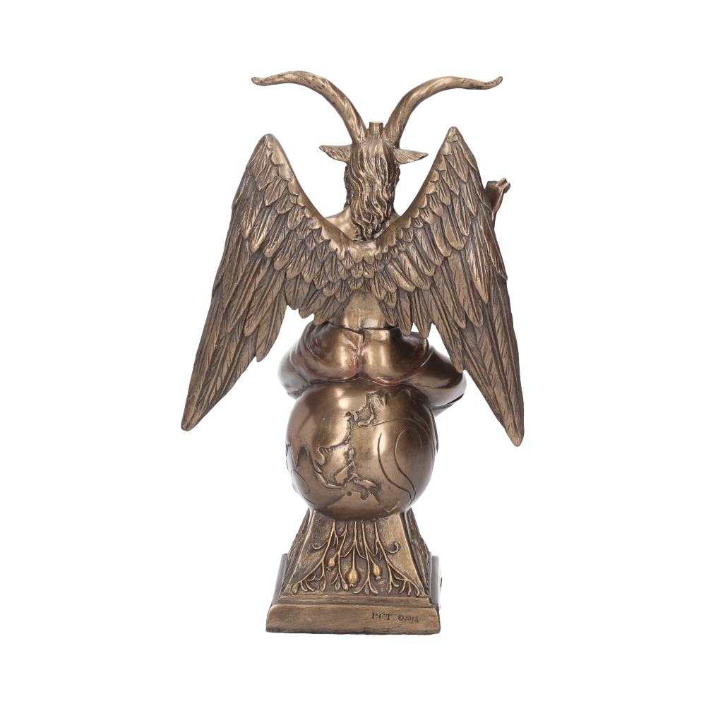 Baphomet Occult Mystical Figurine Bronze Gothic Ornament: 5 - Figurines Medium (15-29cm) By Gift Moments