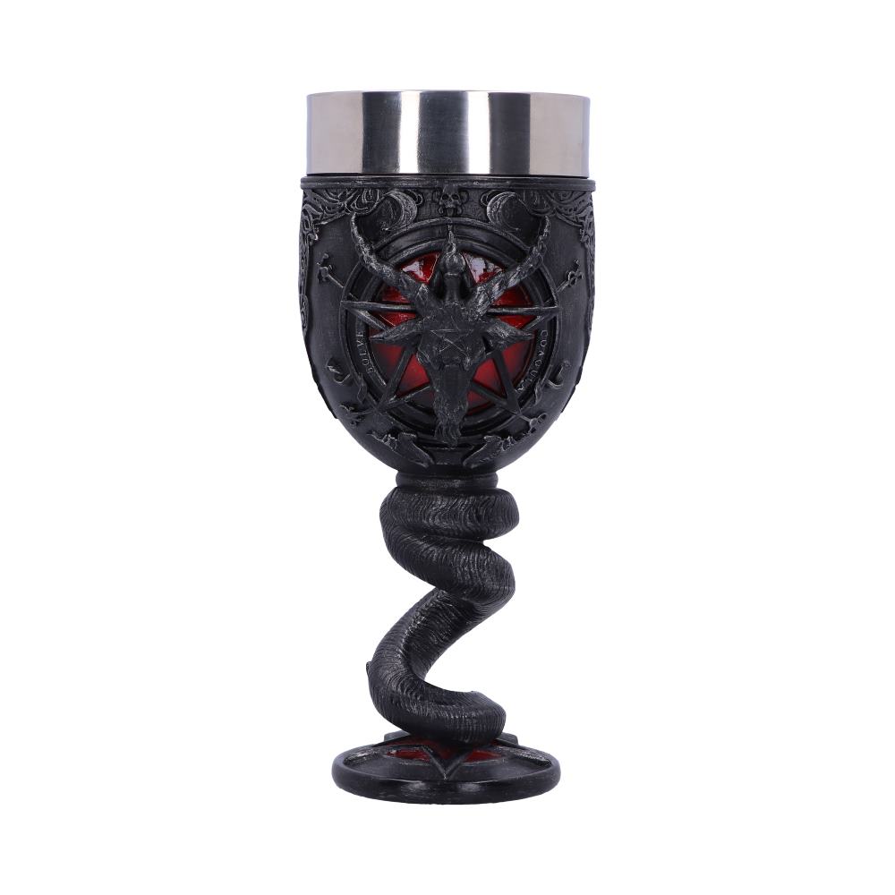 Baphomet Sabbatic Goat Diety Goblet 16cm - Shop Goblets & Chalices At Gift Moments - 2