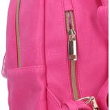 Hot Pink Barbie Backpack with Gold Logo: 6 - Bags By Barbie