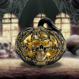 Baroque Skull Pumpkin Ornament 20cm: 1 - Figures & Collectables By Gift Moments