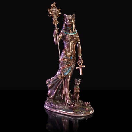 Bastet Goddess of Protection Symbol of Strength and Power: 2 - Figurines Medium (15-29cm) By NN Designs