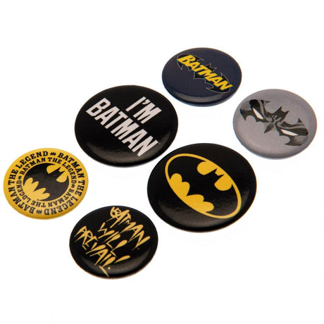 Batman Button Badge Set: 3 - Badges By Batman