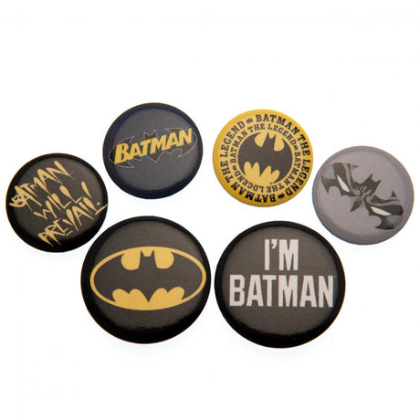 Batman Button Badge Set: 2 - Badges By Batman