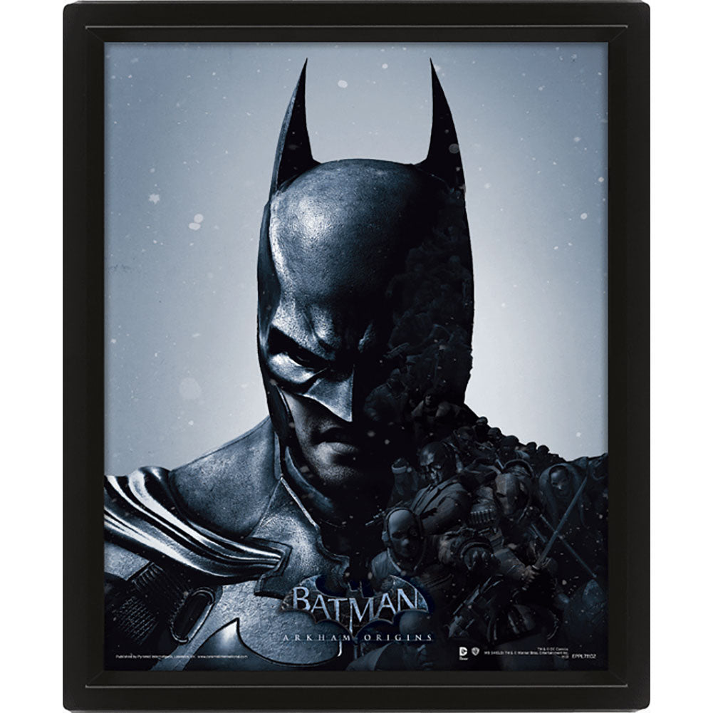 Batman Framed 3D Picture - Shop Posters At Gift Moments - 2